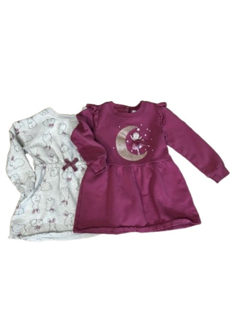 Koala Kids Magenta/Beige Baby Doll Sweat Shirt